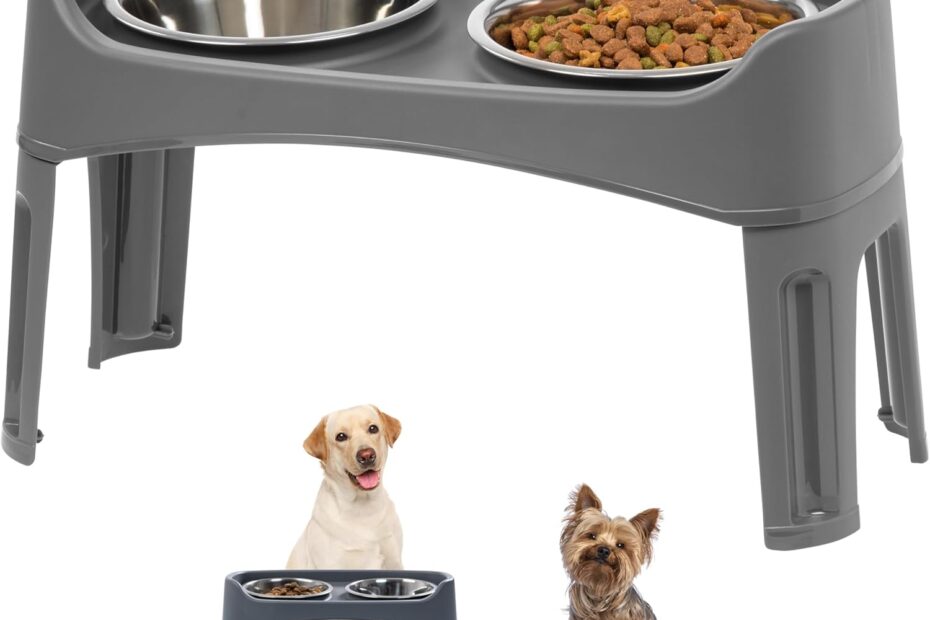 Elevate Your Pup’s Dining Experience: A Review of IRIS USA Adjustable Dog Bowls
