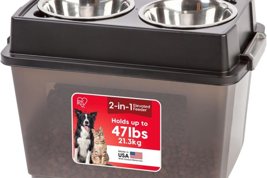 Elevate Your Pup's Dining: Review of IRIS USA Elevated Dog Bowls