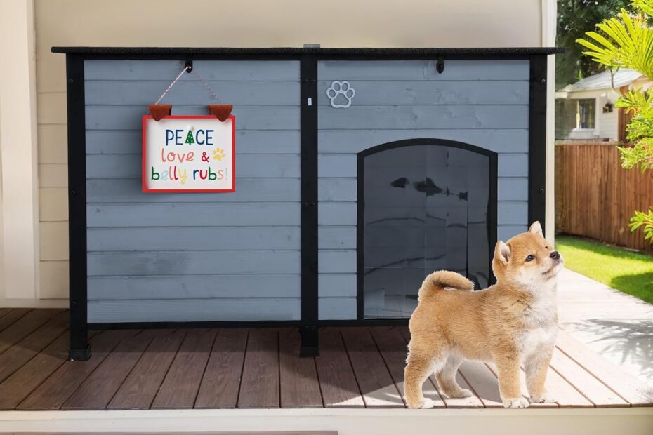 Explore the Perfect Shelter: The 55" Outdoor Dog House Review!
