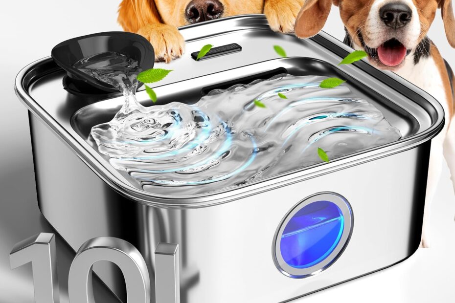 Hydration Made Easy: The Oneisall Dog Water Fountain Review for Large Breeds