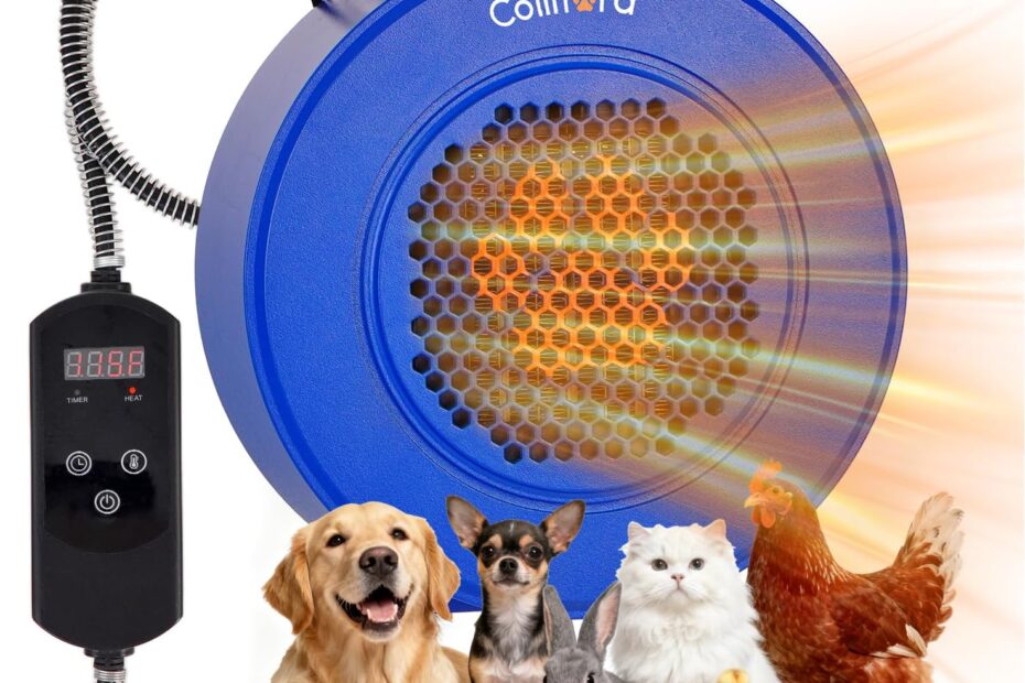 Keep Your Pets Cozy: Review of the 500W Metal Dog House Heater