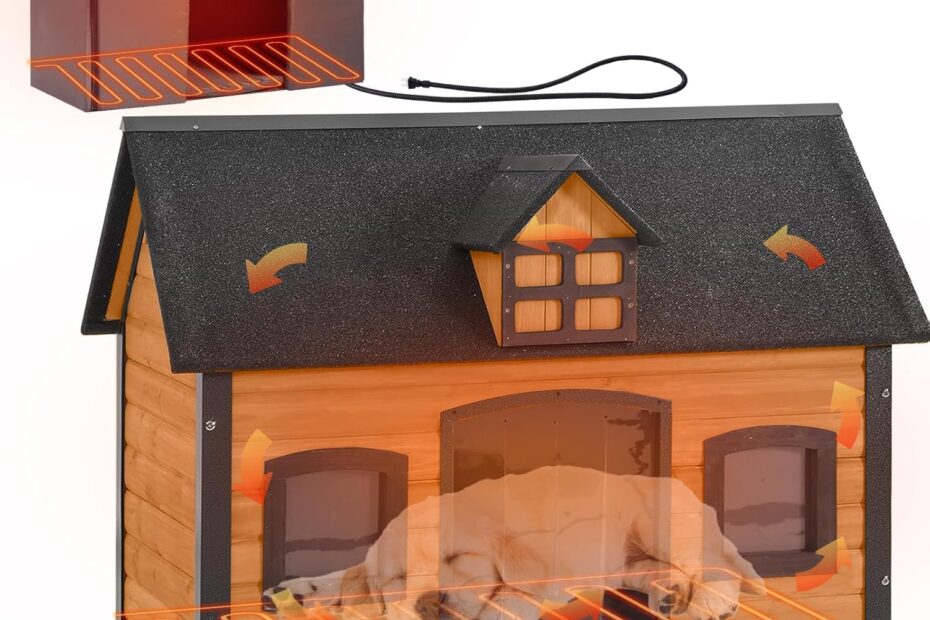 Keep Your Pup Cozy: AIVITUVIN Heated Outdoor Dog House Review