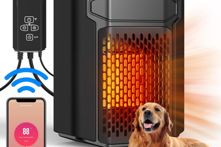 Keep Your Pup Cozy: Review of the PETNF Dog House Heater with WiFi Control