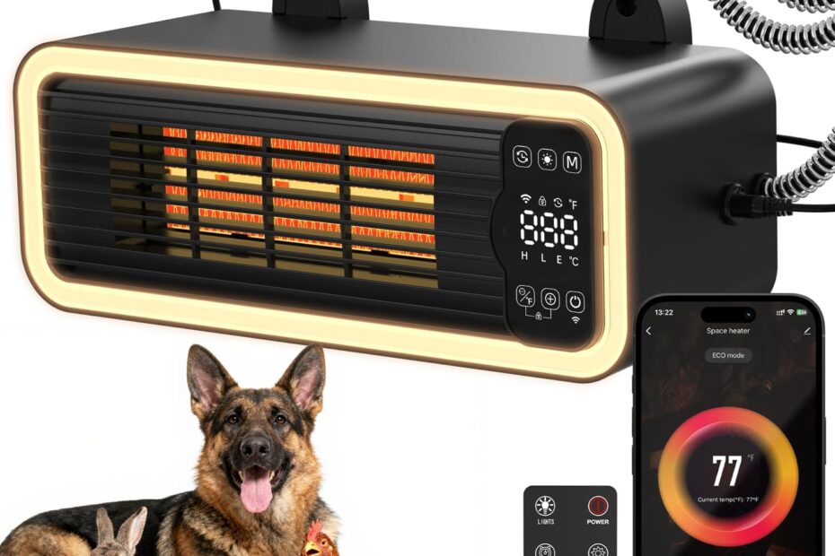 Keep Your Pup Cozy: Review of the Smart WiFi Dog House Heater