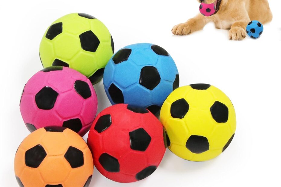 Kick Up Fun: Review of the Vibrant Squeaky Soccer Balls for Your Pup!