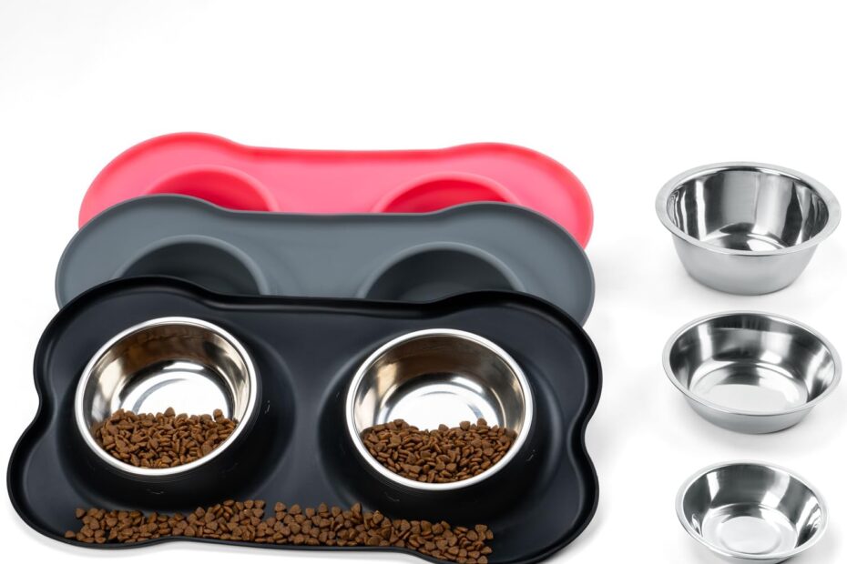 Mess-Free Mealtime: Discover the Best No-Spill Dog Bowls with Silicone Mat!