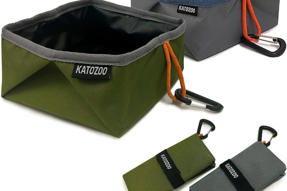 Perfect Prep for Pups: Review of 2 Pack Travel Dog Bowls
