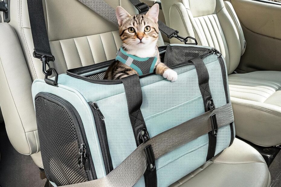 Pet Travel Made Easy: Review of PETSFIT Soft-Sided Cat Carrier & Car Seat