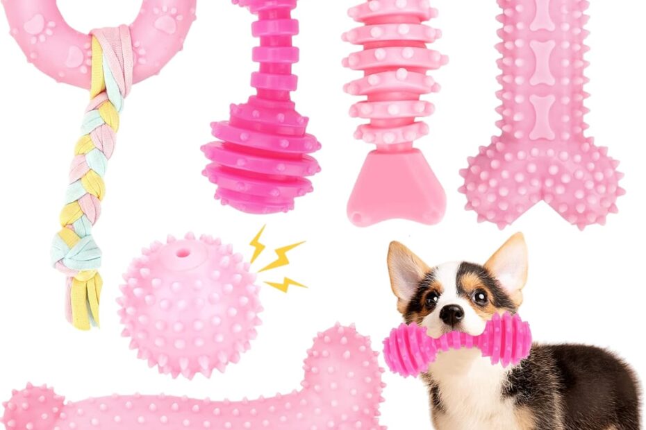 Puppy Playtime: The Ultimate 6-Pack Chew Toy Review for Small Dogs!