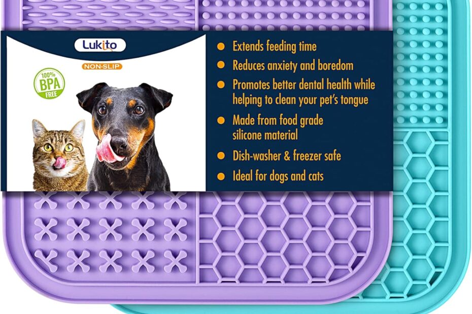 Reduce Anxiety and Boredom: The Ultimate LUKITO Lick Mat for Pets Review