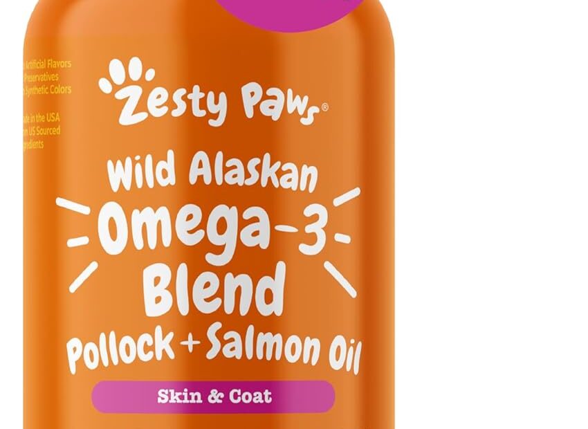 Rejuvenate Your Pet's Coat: Zesty Paws Omega-3 Oil Review