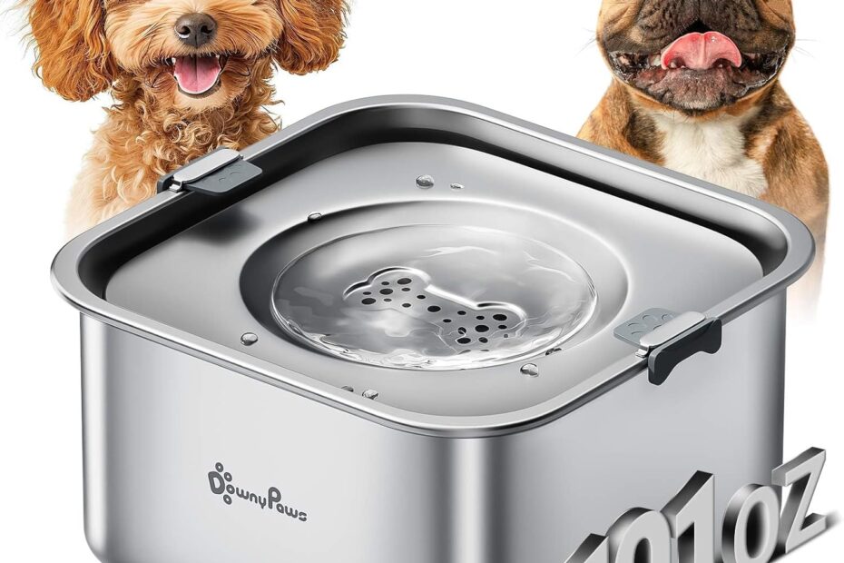 Say Goodbye to Mess: The DownyPaws No Spill Water Bowl Review