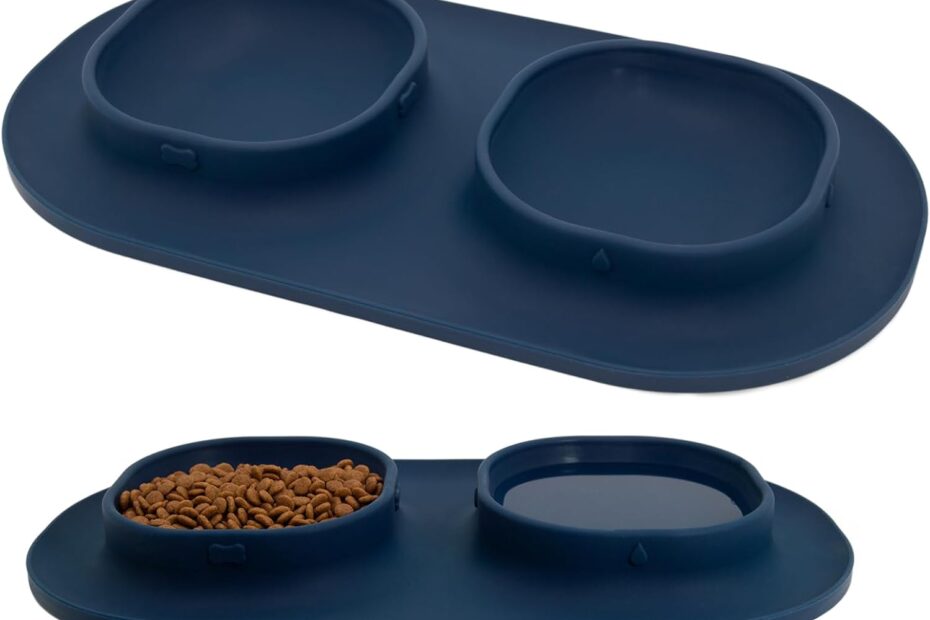 Say Goodbye to Mess: The Ultimate No-Spill Dog Bowl Set!