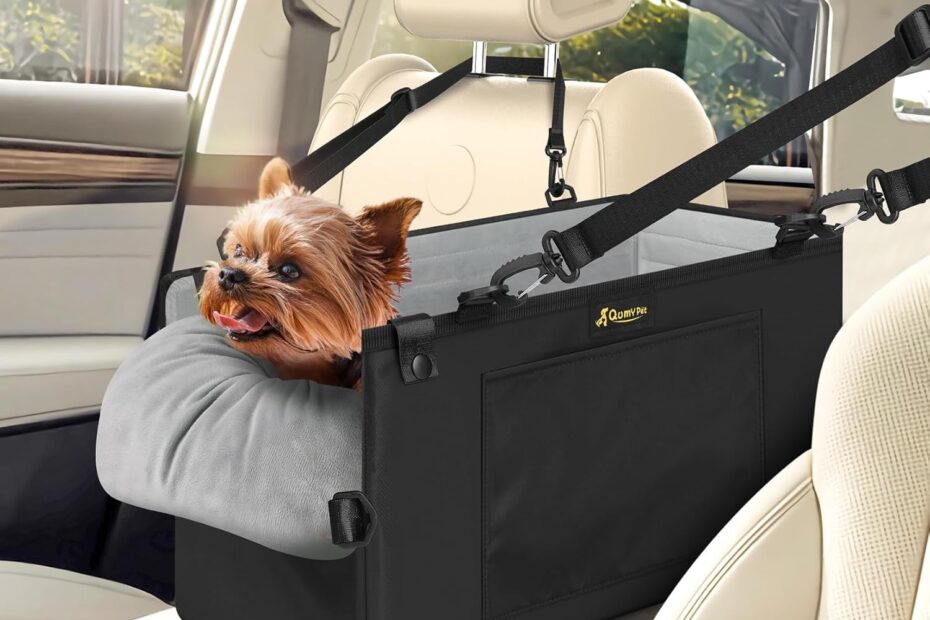 Secure and Stylish: The QUMY Dog Car Seat Review for Your Small Furry Friend