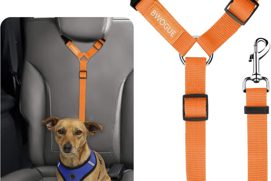 Secure Your Pet's Ride: BWOGUE Dog Cat Seat Belt Review