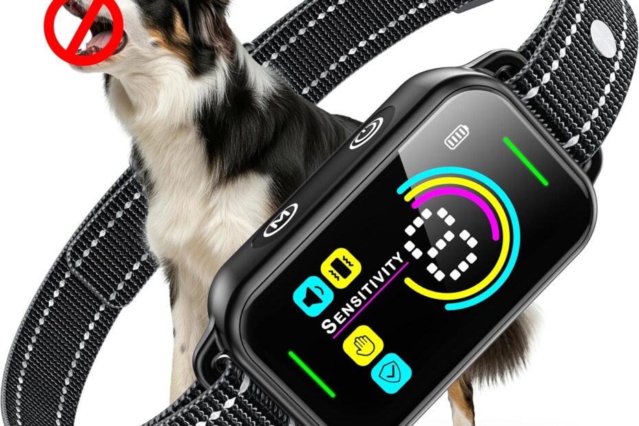 Silent Paws: Discover the DINJOO Smart Bark Collar for All Dog Sizes