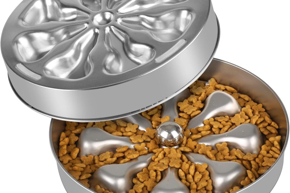 Slow Feeder Dog Bowls: The Perfect Solution for Healthy Eating Habits!