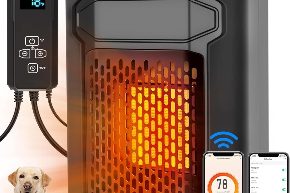 Stay Cozy: A Review of the WiFi-Controlled Dog House Heater with Thermostat