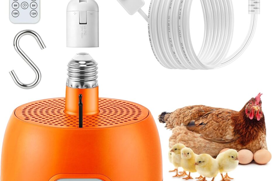 Stay Cozy: Review of the Enhon Chicken Coop Heater with Remote Control