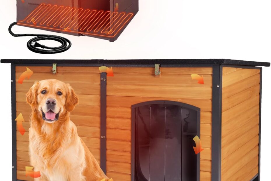 Stay Cozy: Review of the Extra Large Heated Dog House for Ultimate Winter Comfort