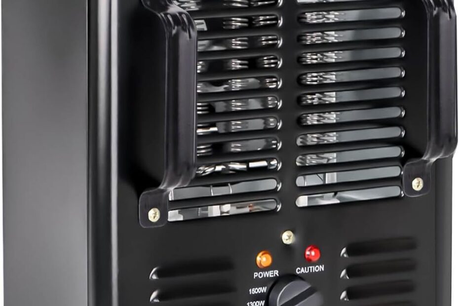 Stay Cozy This Winter: A Review of the Milkhouse 1300W/1500W Electric Space Heater