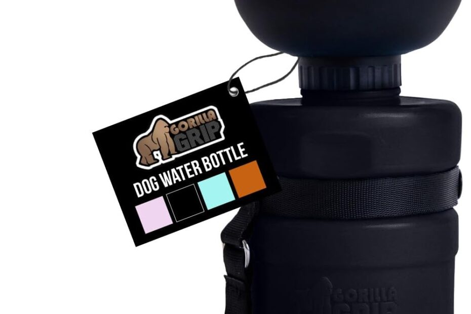 Stay Hydrated on the Go: GORILLA GRIP Portable Dog Water Bottle Review