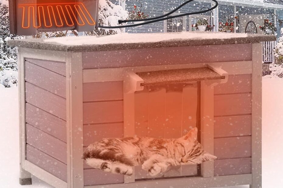 Stay Warm: AIVITUVIN Heated Cat House Review for Outdoor Cats