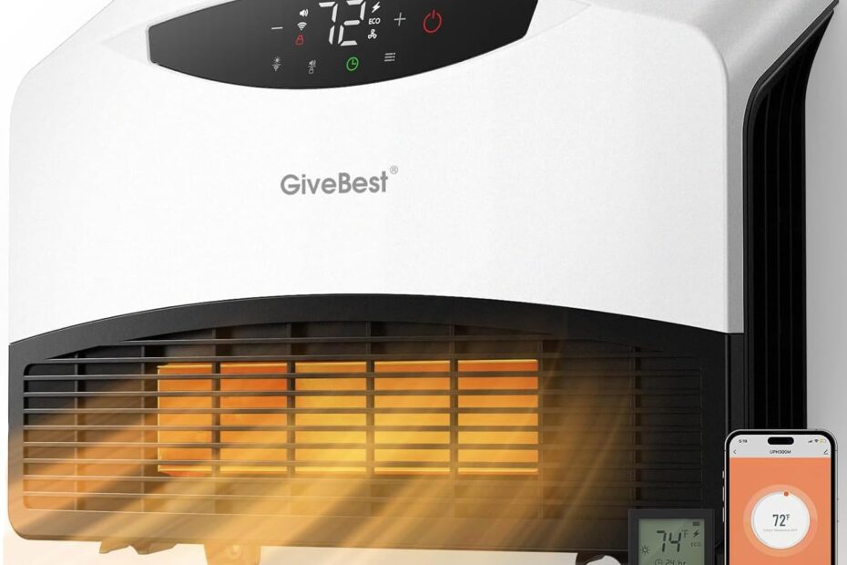 Stay Warm Effortlessly: GiveBest WiFi Electric Wall Heater Review