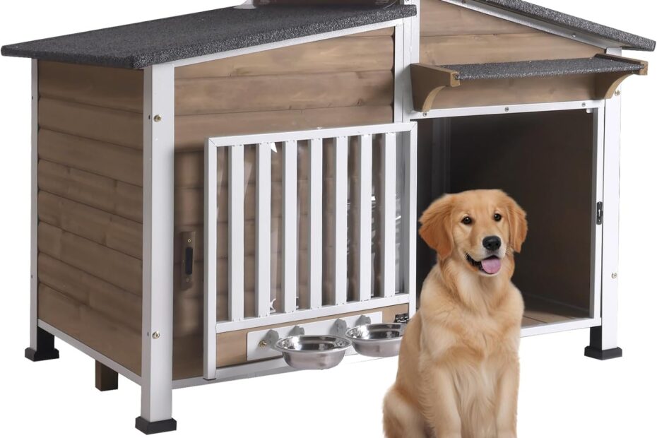 Stylish & Durable: The Perfect Dog House for Indoor and Outdoor Comfort
