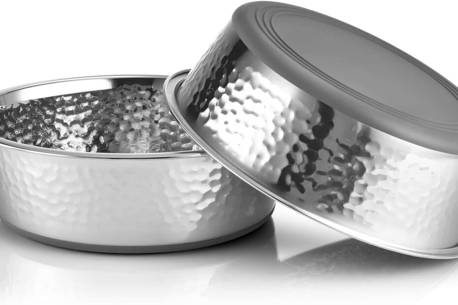 Stylish & Functional: URBUDDIES Non-Slip Stainless Steel Dog Bowls Review