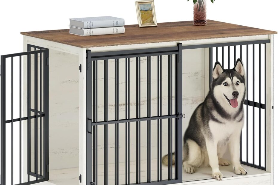 Stylish Safety: The XXL Large Dog Crate that Doubles as Chic Furniture!
