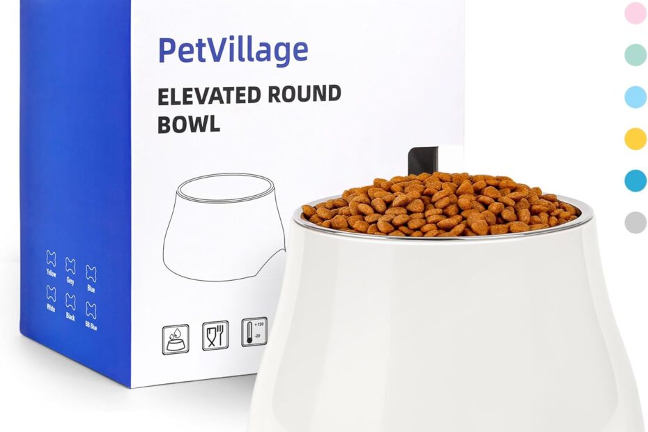 The Perfect Dog Bowl for Your Spaniel: Non-Slip, Cone-Friendly Design!