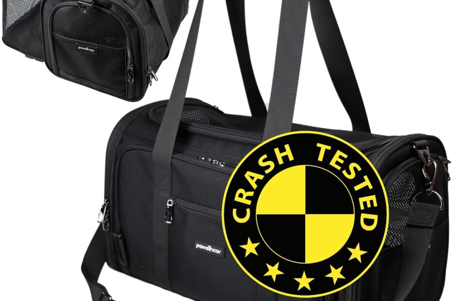 The Ultimate Crash-Tested Cat Carrier: Safe, TSA Approved & Travel-Ready!