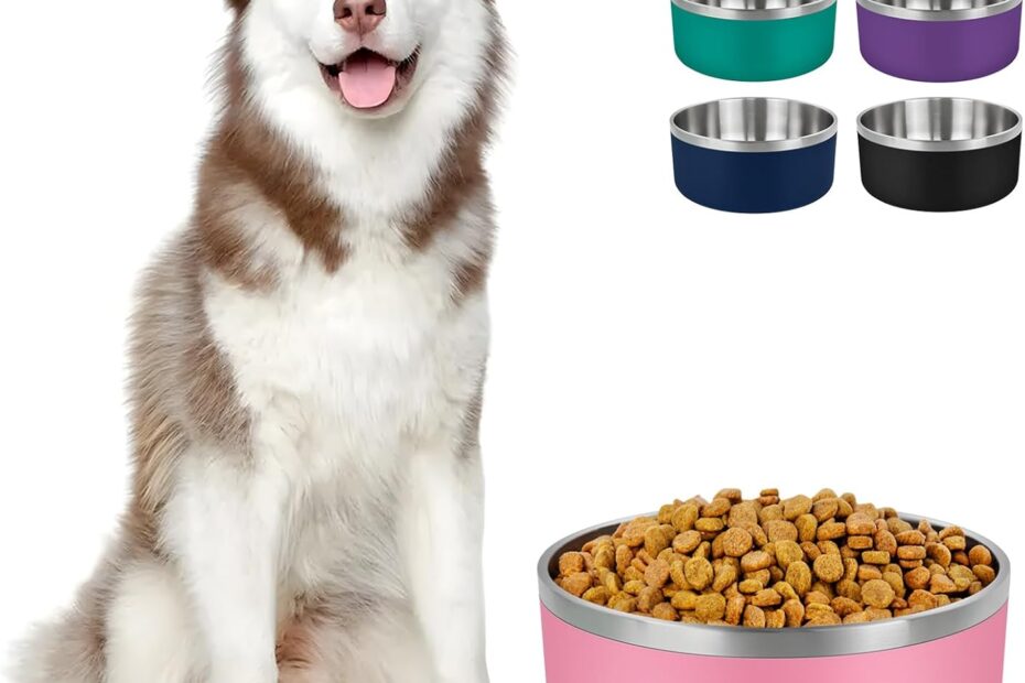 The Ultimate Review of LIHONG Stainless Steel Dog Bowls: Perfect for Large Dogs!