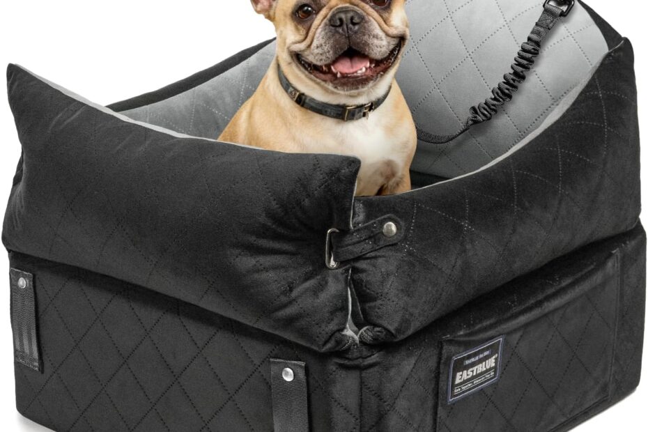 Top-Notch Comfort on the Go: Review of EASTBLUE Dog Car Seat for Small and Medium Dogs
