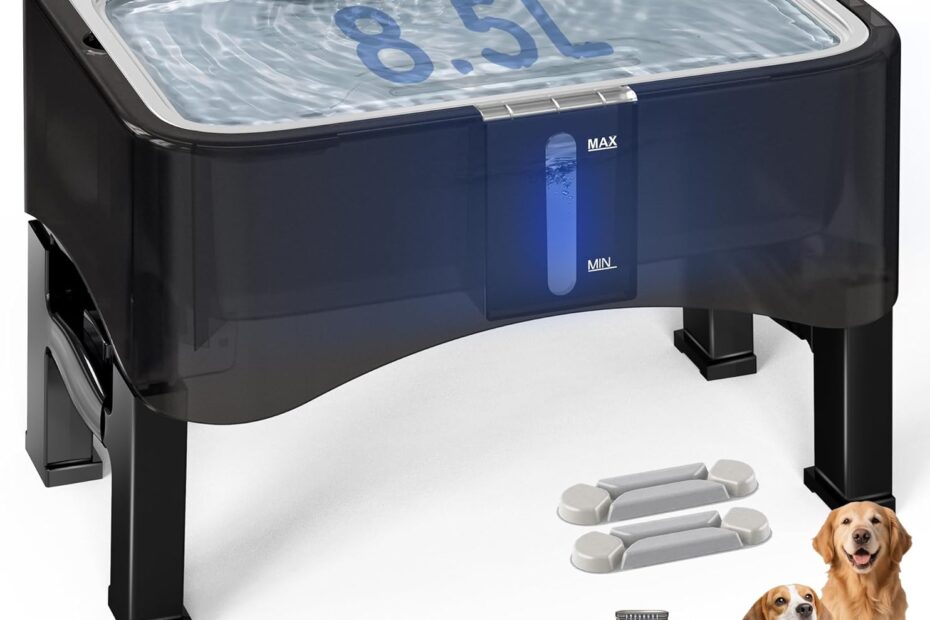 Transform Your Pet's Hydration: Review of the UPSKY Elevated Dog Water Fountain