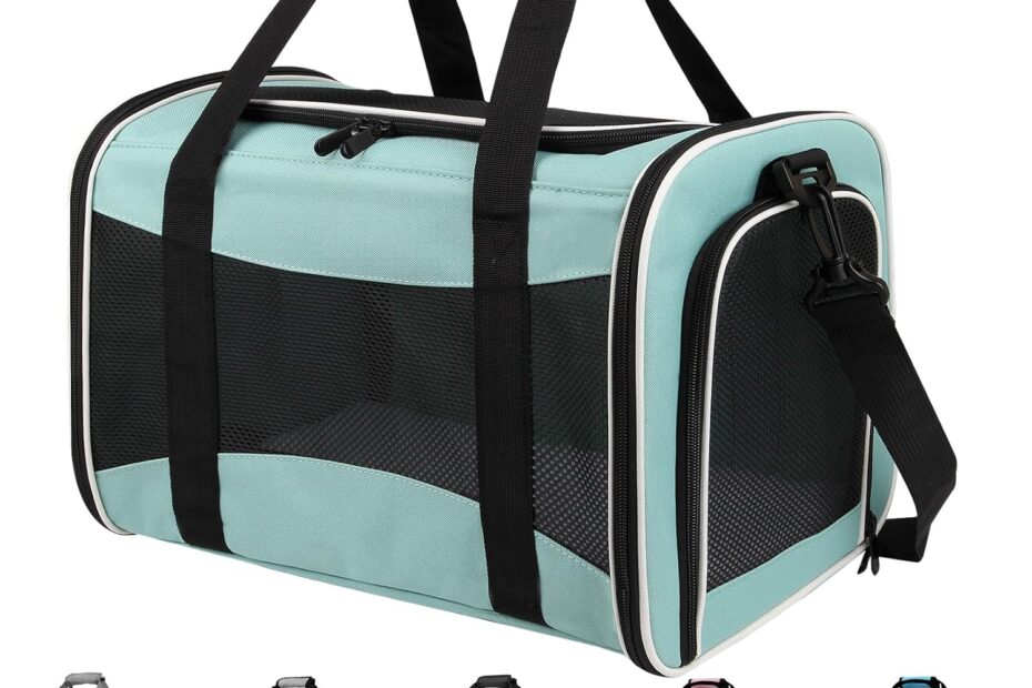 Travel in Comfort: The Ultimate Pet Carrier for Small Cats and Dogs Under 15lbs