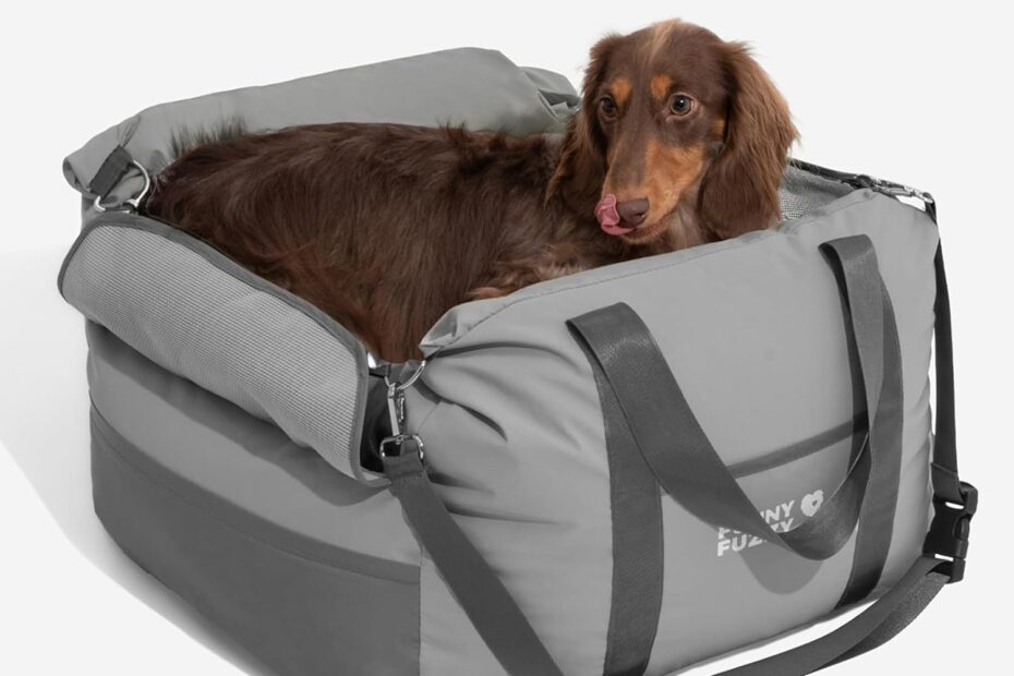 Travel in Style: Review of the FUNNY FUZZY Waterproof Dog Car Seat