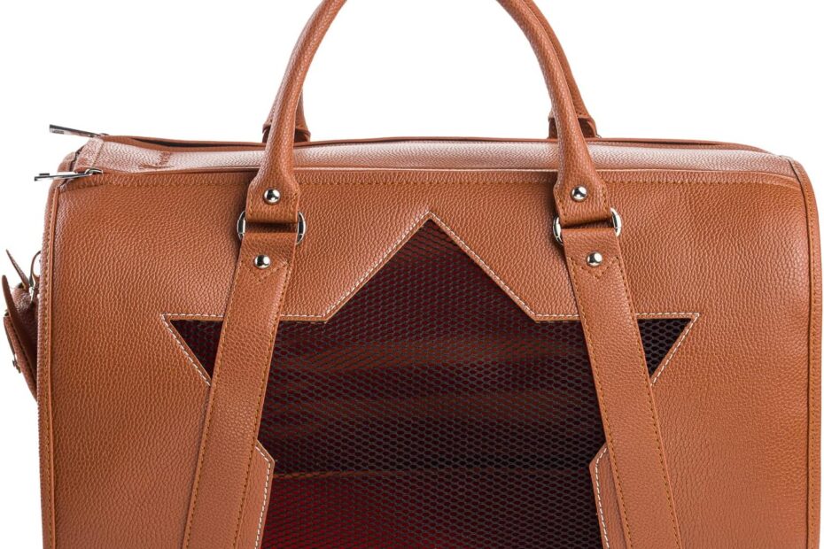 Travel in Style: Review of the Luxury TSA-Approved Faux Leather Pet Carrier