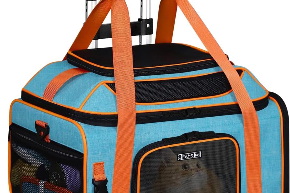 Travel in Style: Review of the Petskd Expandable Pet Carrier with Wheels
