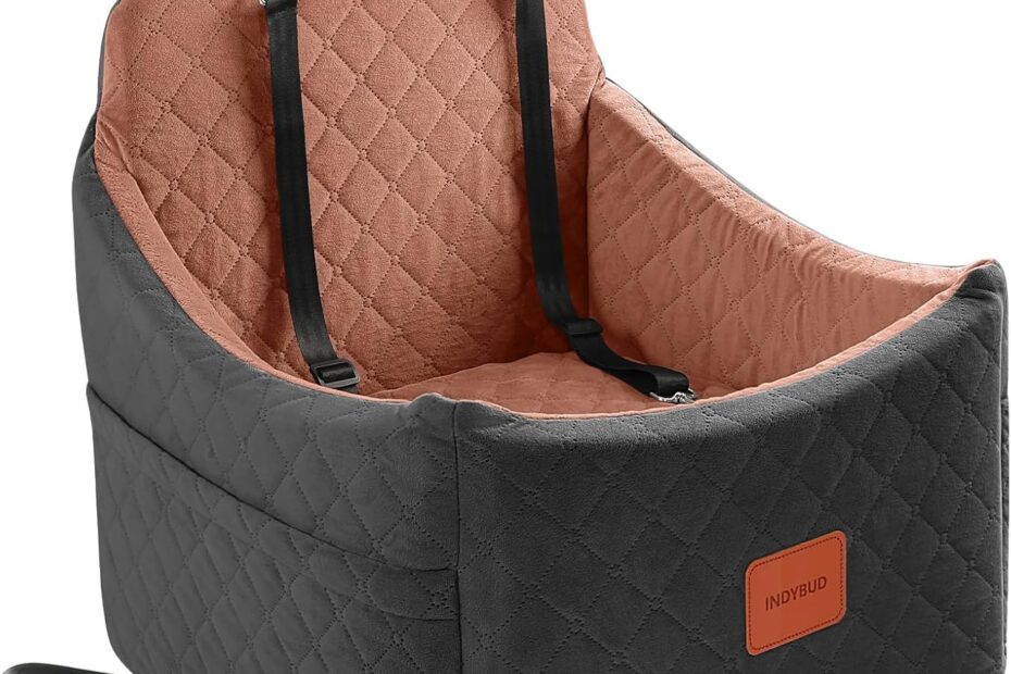 Travel in Style: The Ultimate Memory Foam Dog Car Seat for Small and Medium Pets