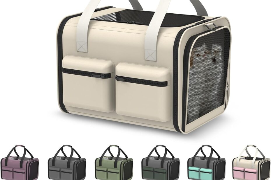 Travel in Style: The Ultimate Soft Cat Carrier for Your Furry Friends!