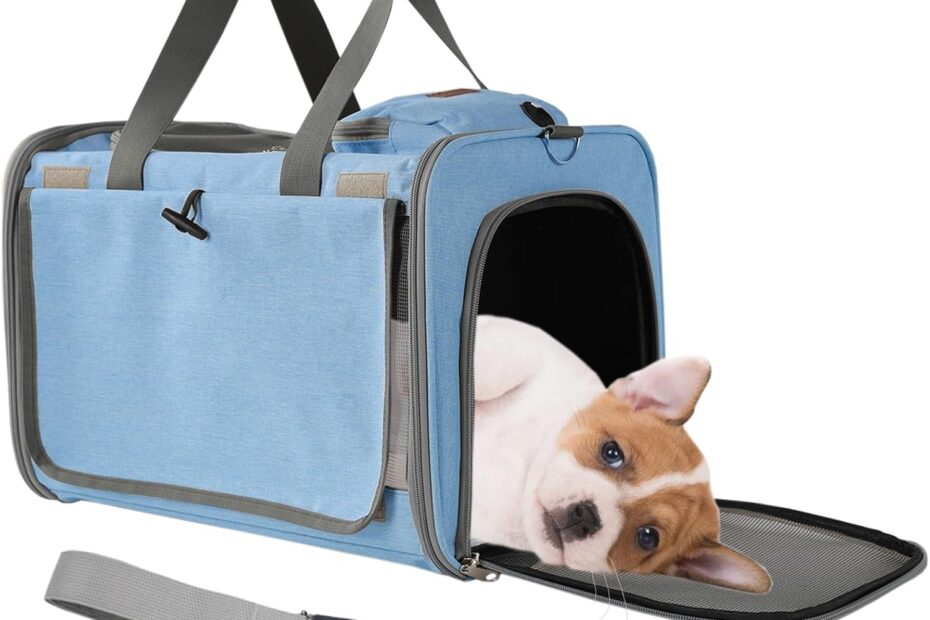 Travel in Style: The Ultimate Soft-Sided Carrier for Small Dogs and Cats