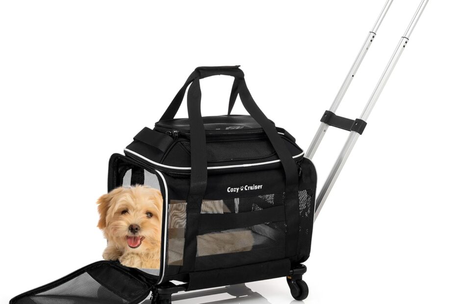 Travel Smart: Review of the Airline Approved Top-Expanding Pet Carrier on Wheels