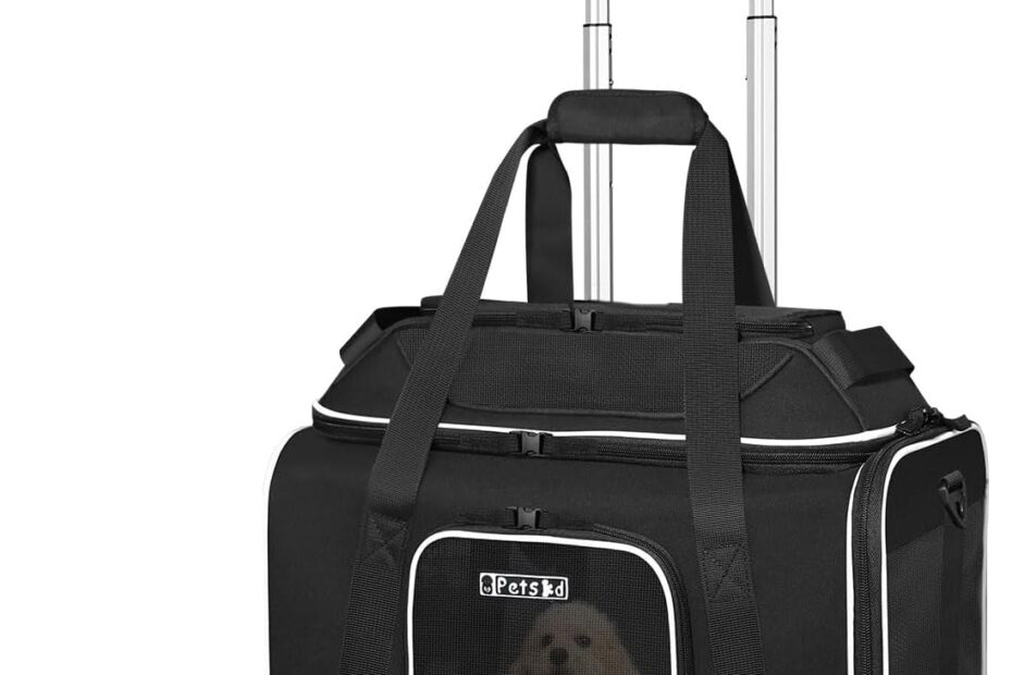 Travel Smart: Review of the Petskd Top-Expandable Pet Carrier with Wheels