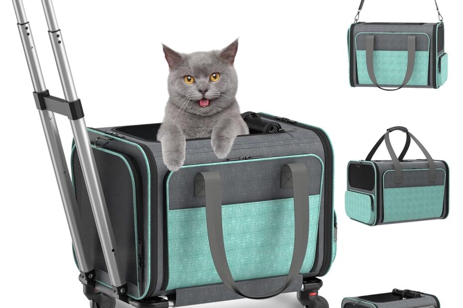 Travel Smart: The Ultimate Review of the Betopet Expandable Rolling Cat Carrier