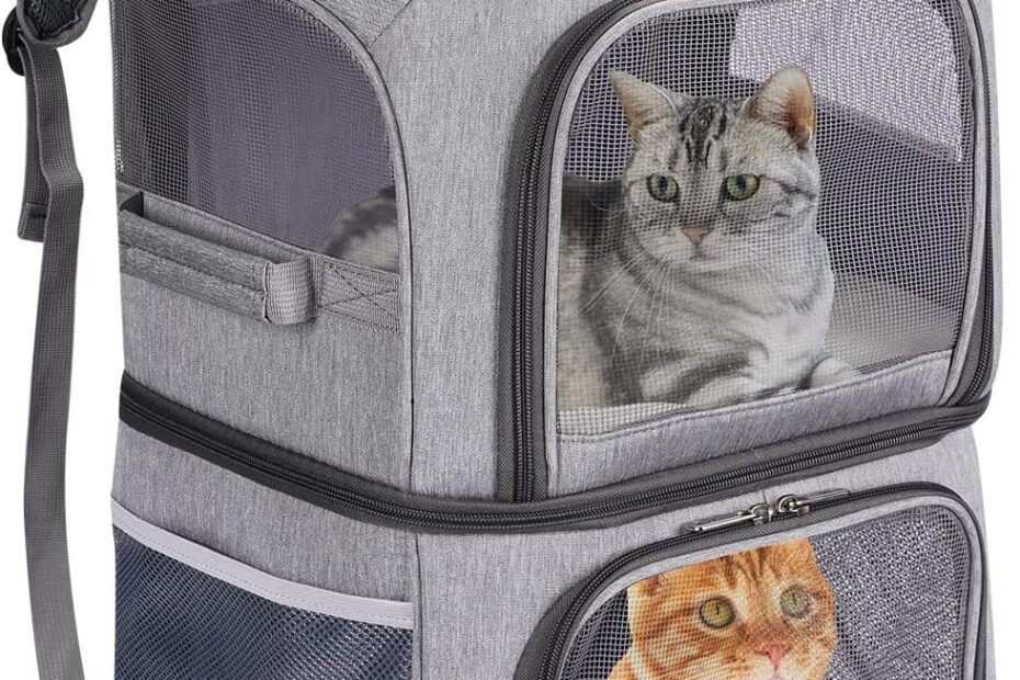 Travel With Ease: The Ultimate 2-in-1 Double Pet Carrier Backpack for Adventurous Pet Owners!