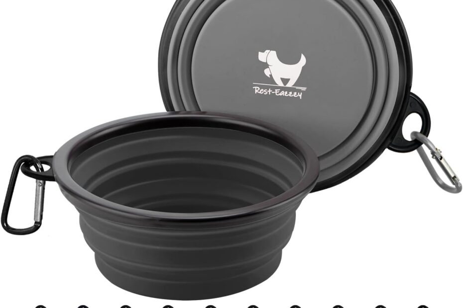 Travel-Ready and Durable: A Review of Rest-Eazzzy Large Collapsible Dog Bowls