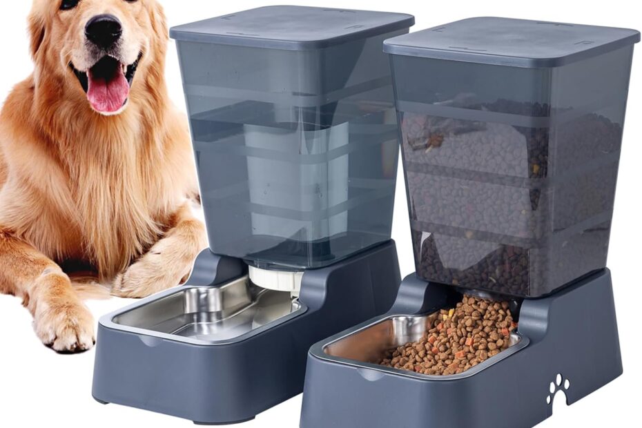 Ultimate Care for Your Furry Friends: Meikuler 5.2L Auto Feeder & Water Dispenser Review