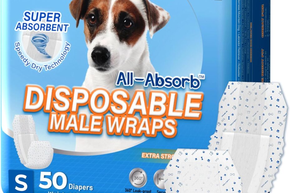 Ultimate Comfort for Your Furry Friend: HONEY CARE Male Dog Wrap Review